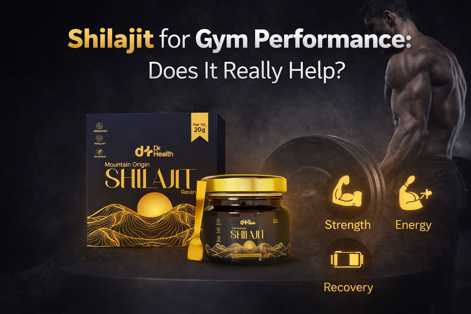 Shilajit for Gym Performance: Does It Really Help?