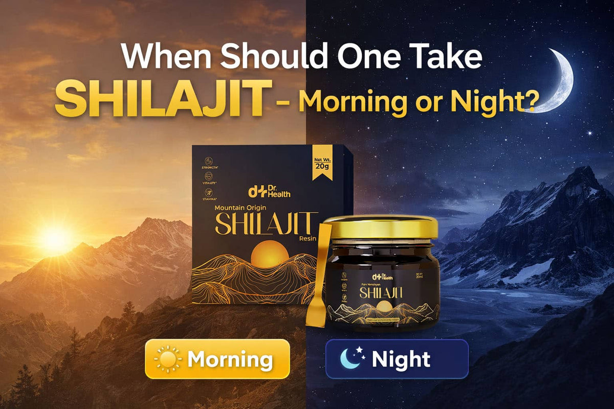 When Should One Take Shilajit - Morning or Night?